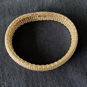 Tiffany’s mesh bracelet